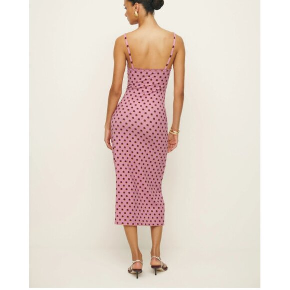 NWT Reformation Cesca Knit Dress in Fandango - Picture 3 of 6